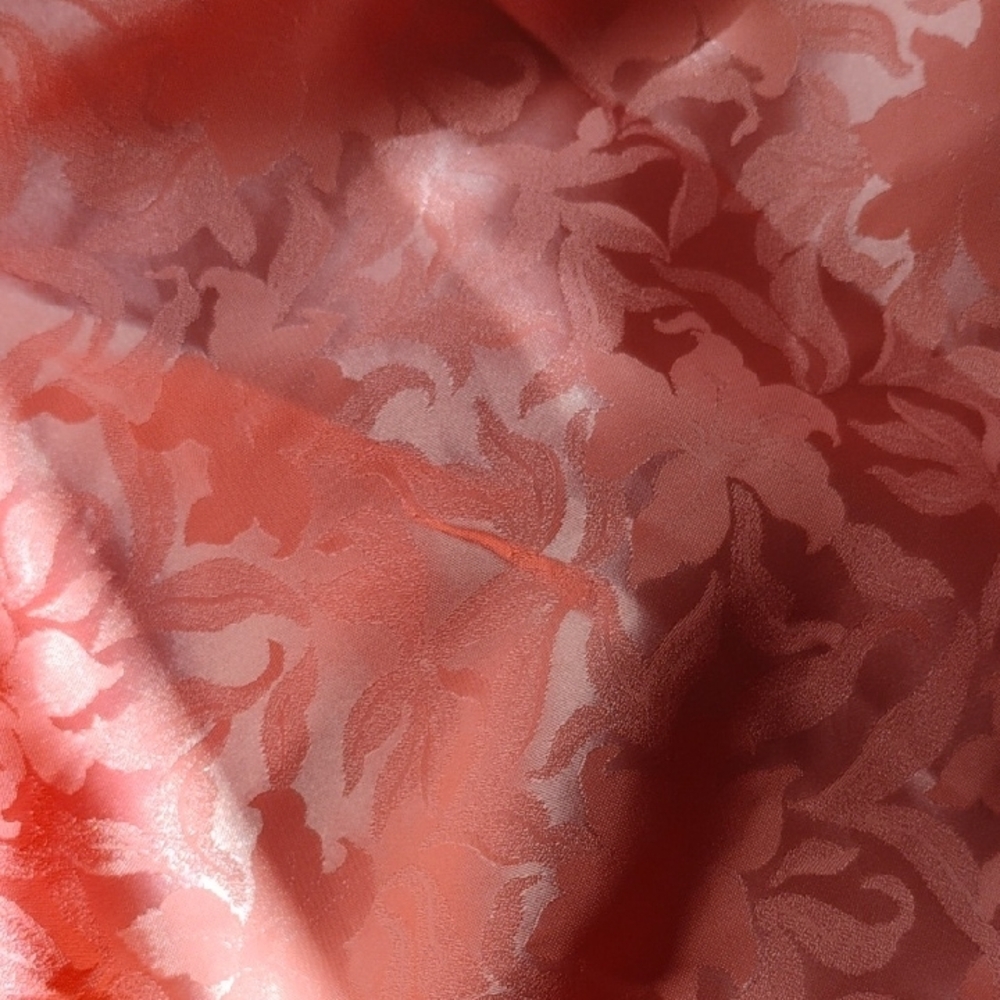 Chic Coral Vintage Barbizon Robe - Picture 4 of 4